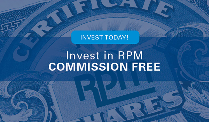 Invest in RPM Commission Free